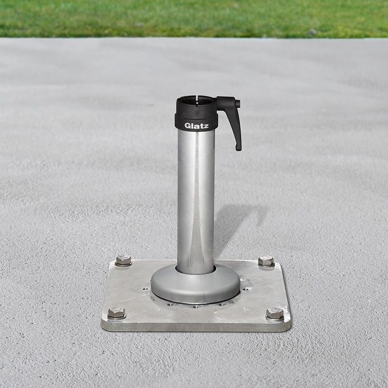 Befestigung für Castello Teleskopschirm Ø 350 cm