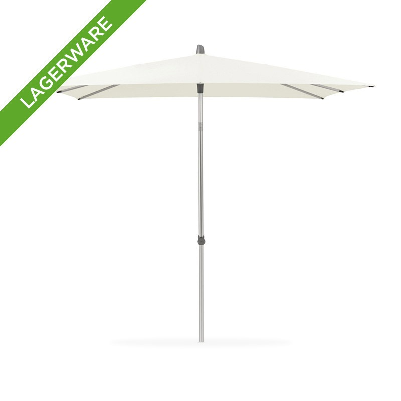 ALU-SMART Sonnenschirm 240x240 cm, White