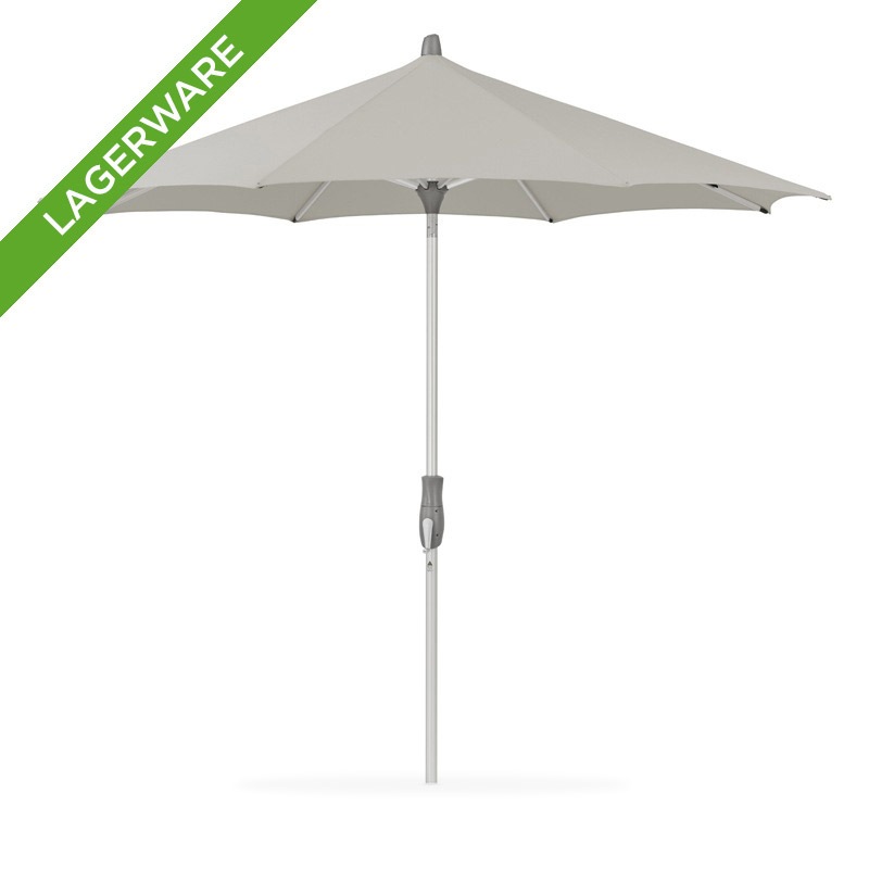 Glatz ALU-TWIST Easy Sonnenschirm Ø 300 cm Ash