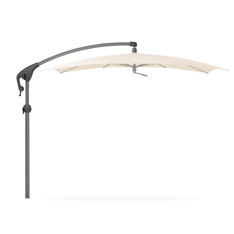 Glatz PENDALEX® P+ Freiarmschirm 285x230 cm, Gestell anthrazit