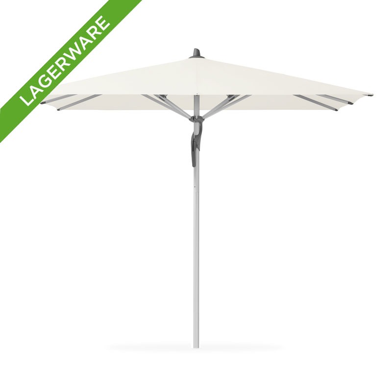FORTERO® Teleskopschirm 350x350 cm, Off White