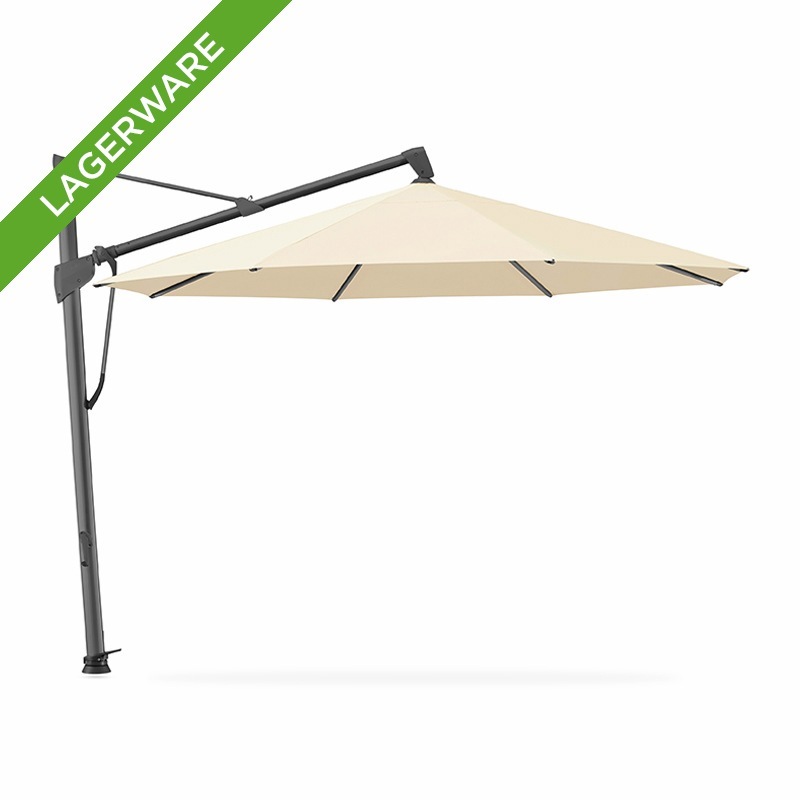 SOMBRANO® S+ Easy Freiarm Ø 400 cm, Eggshell/ Gestell anthrazit