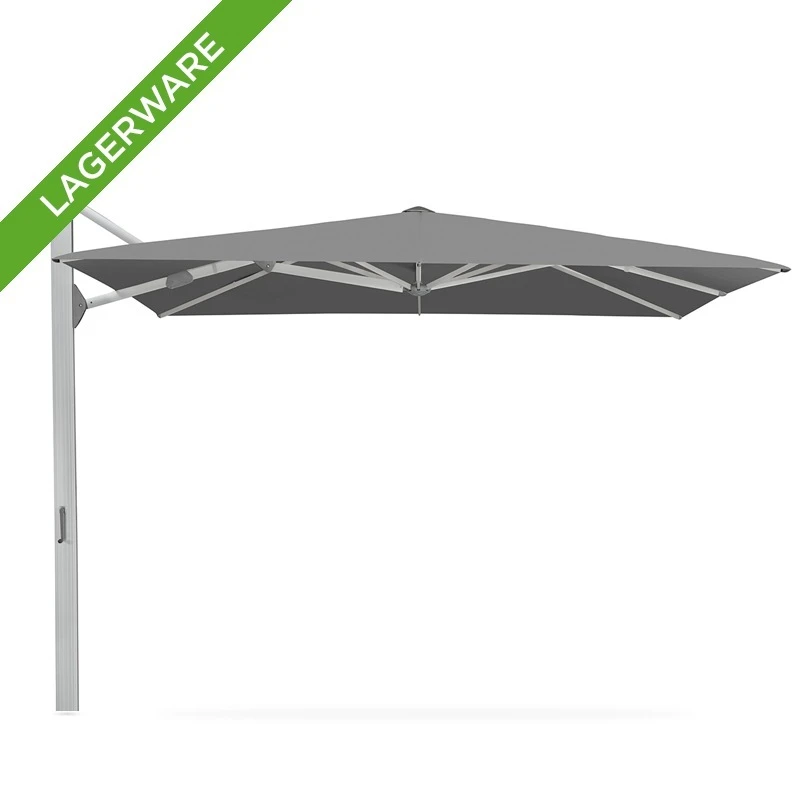 AMBIENTE NOVA Freiarmschirm 400x400 cm inkl. LED, Thunder
