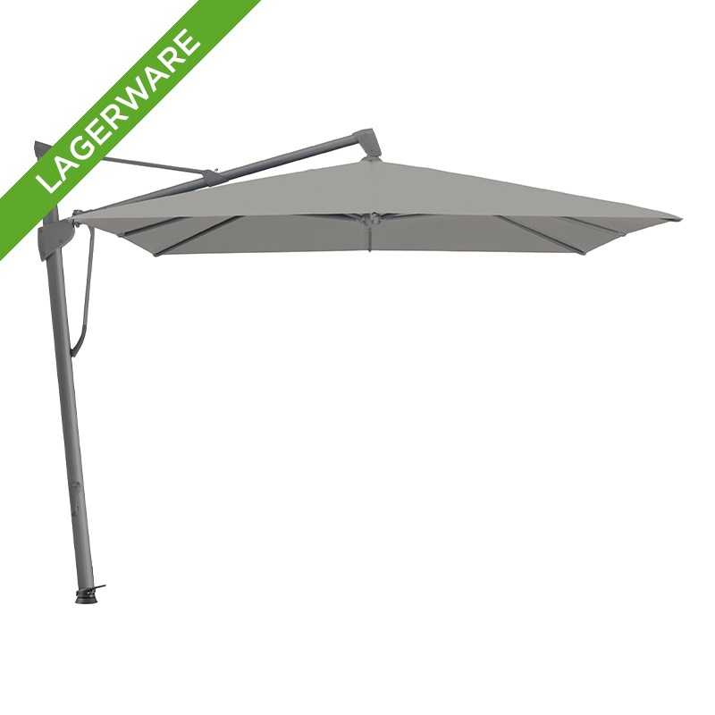 SOMBRANO® S+ Freiarm 300x300 cm, Smoke/ Gestell anthrazit