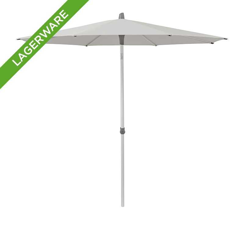 ALU-SMART Sonnenschirm Ø 200 cm, Pale Grey