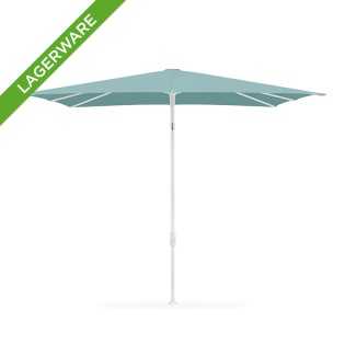 Glatz SMART Sonnenschirm 250 x 200 cm, Ocean/ Gestell matt weiss