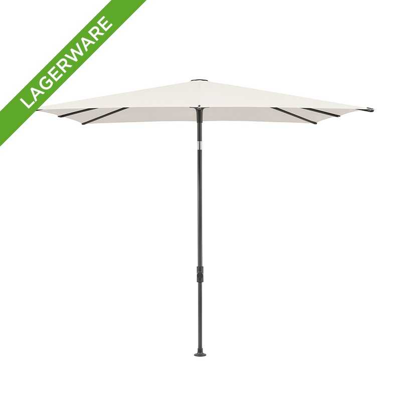 Glatz SMART Sonnenschirm 250 x 200 cm, Vanilla/ Gestell anthrazit