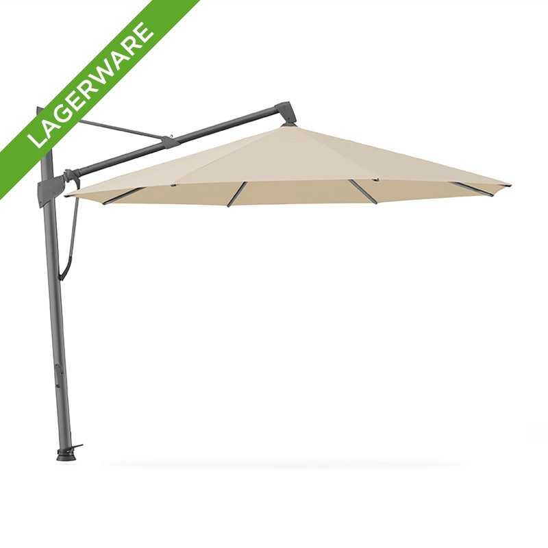 Glatz SOMBRANO® S+ Freiarmschirm Ø 350 cm, Cream/ Gestell anthrazit