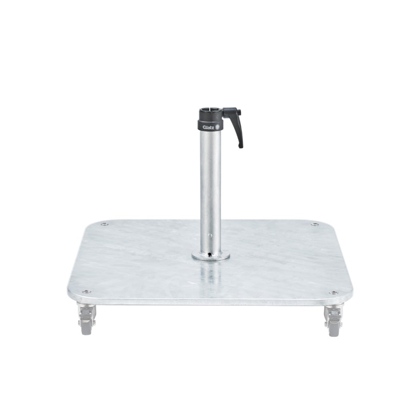 GLATZ Stahlsockel Z, 55 kg mit Rollen