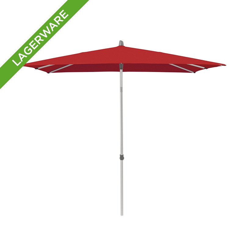 ALU-SMART Sonnenschirm 200x200 cm, Carmine