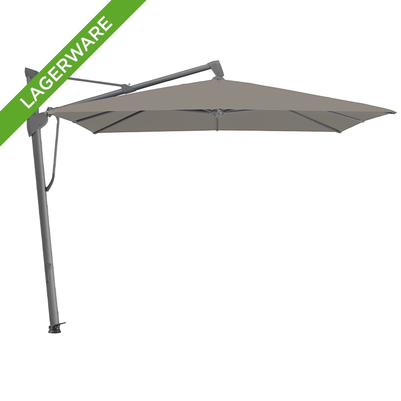 SOMBRANO® S+ Freiarm 400x300 cm, Taupe/ Gestell anthrazit