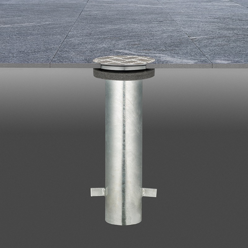 Befestigung für PIAZZINO Schirm Ø 350 cm