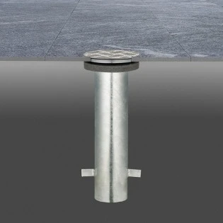 Befestigung für ALU-SMART Schirm 240x240 cm