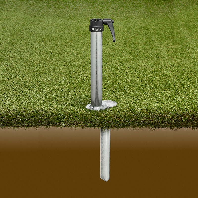 Befestigung für ALU-SMART Schirm 240x240 cm